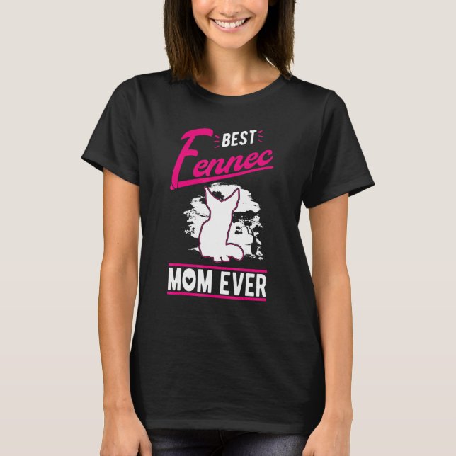 Beste Fennec-Mutter überhaupt T-Shirt (Vorderseite)