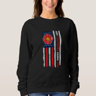 Beste Feuerwehrmann Gamps Ever Uns Flagge Feuerweh Sweatshirt
