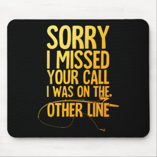 Beste Fischerei Art für Männer Angelfischerei B Fi Mousepad
