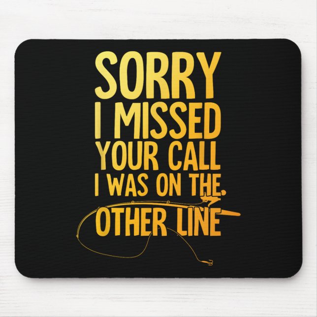 Beste Fischerei Art für Männer Angelfischerei B Fi Mousepad (Vorne)