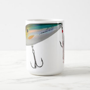 Beste Fischerei-Köder für Baß und andere Fische Kaffeetasse