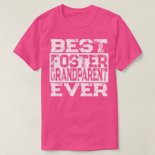 Beste Foster Großeltern je Foster T-Shirt (Design vorne)