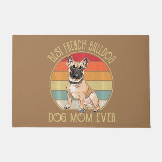 Beste französische Bulldogin Mama je Hundeliebhabe Fußmatte