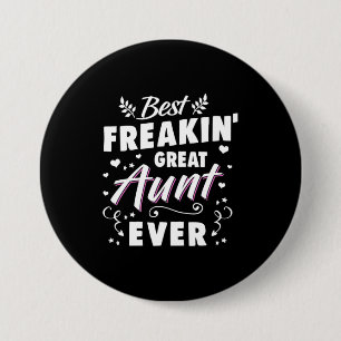 Beste Freakin Große Tante je Button