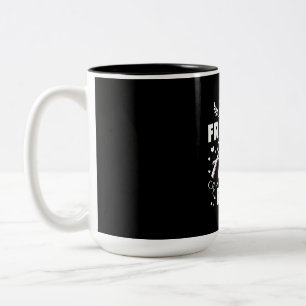 Beste Freakin Große Tante je Zweifarbige Tasse