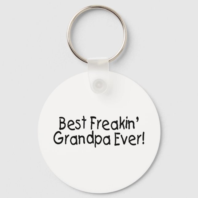 Beste Freakin Opa je Schlüsselanhänger (Vorderseite)