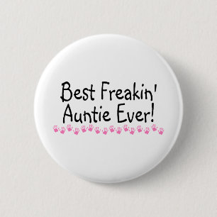 Beste Freakin Tante Ever Button
