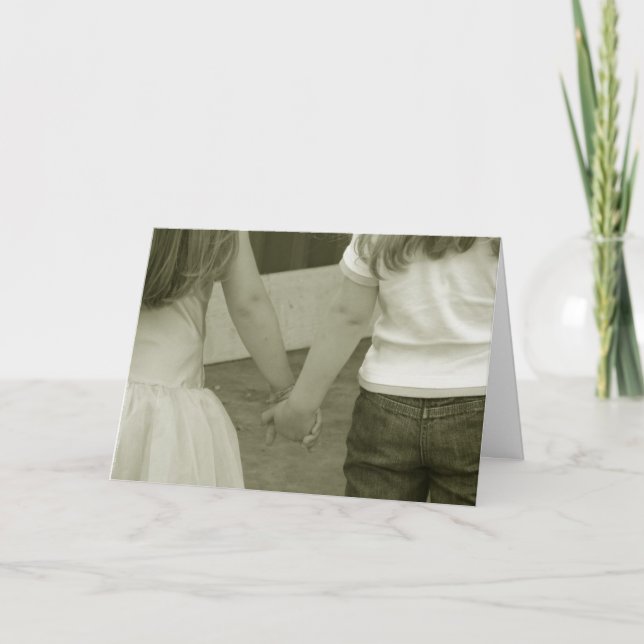 Beste Freund-für immer Gruß-Karten-Schablone Karte (Vorderseite)