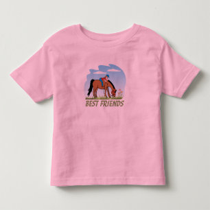 Beste Freund-PferdeShirt für Kinder Kleinkind T-shirt