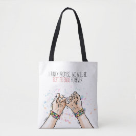 Beste Freund-Pinky Versprechen-Taschen-Tasche Tasche