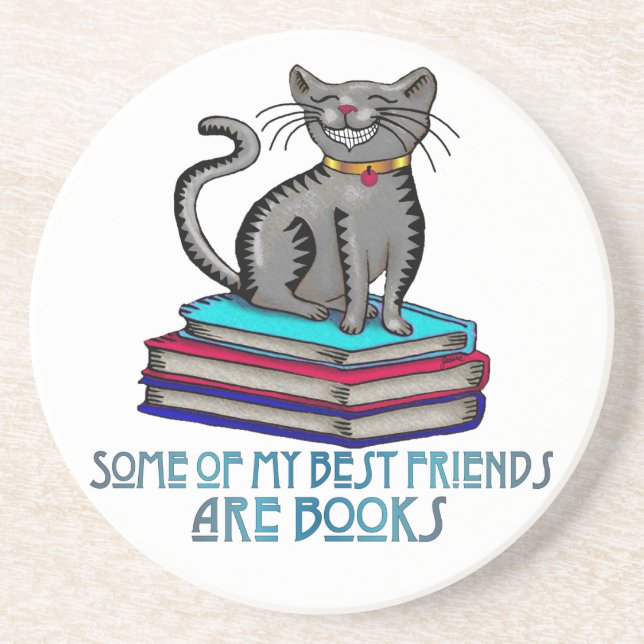 Beste Freund-Untersetzer Sandstein Untersetzer (Vorne)