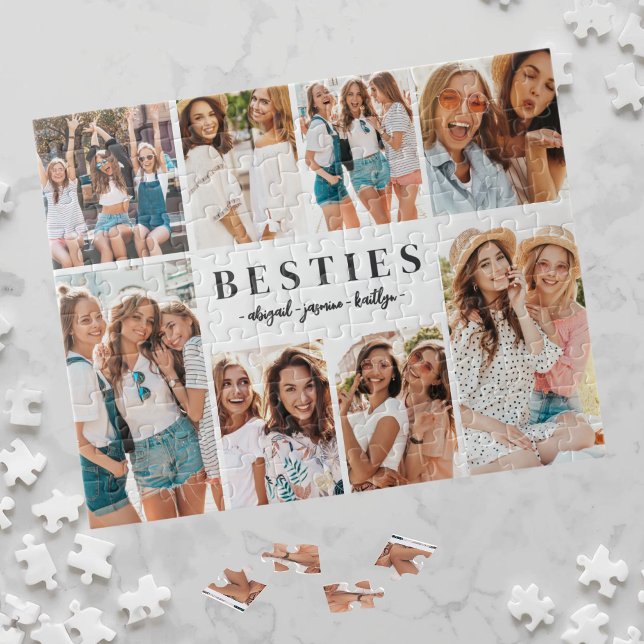 Beste Freunde BFF Foto (Best Friends BFF Photo Jigsaw Puzzle )