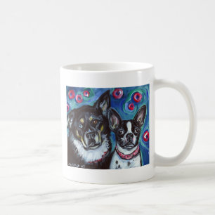 Beste Freunde Bruno u. Fergie Kaffeetasse