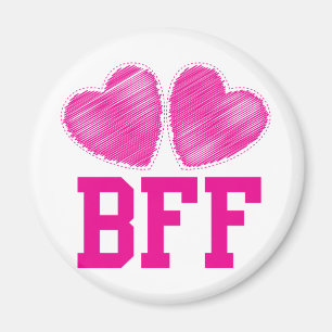 Beste Freunde der BESTEN FREUNDIN für immer!!! Magnet