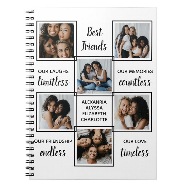 Beste Freunde Freundschaft Geschenk Einzigartiges  Notizblock (Vorderseite)