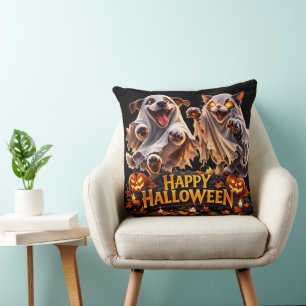 Beste Freunde frohes Halloween Dekoration Kissen