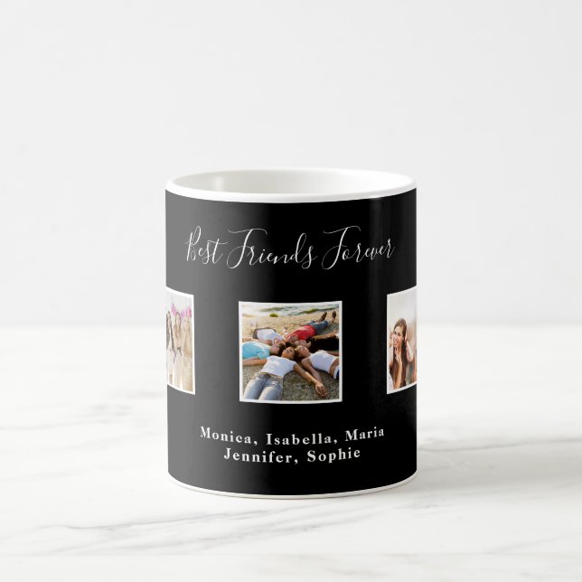 Beste Freunde für immer BESTE FREUNDIN benutzerdef Kaffeetasse (Mittel)