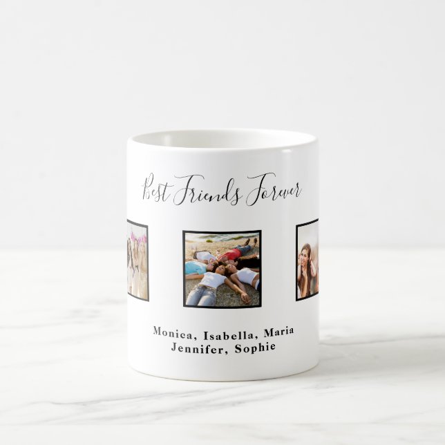 Beste Freunde für immer BESTE FREUNDIN benutzerdef Kaffeetasse (Mittel)