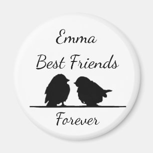Beste Freunde für immer, BESTE FREUNDIN Niedliche Magnet