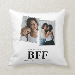 Beste Freunde für immer BFF Beste Freundin Foto Ki Kissen