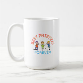 BESTE FREUNDE FÜR IMMER, FREUNDSCHAFT, FREUNDES TA KAFFEETASSE
