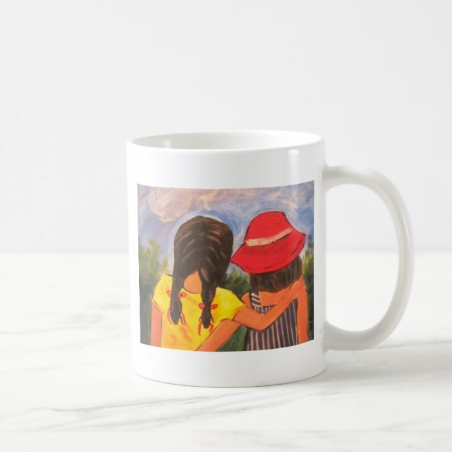 Beste Freunde für immer Kaffeetasse (Rechts)