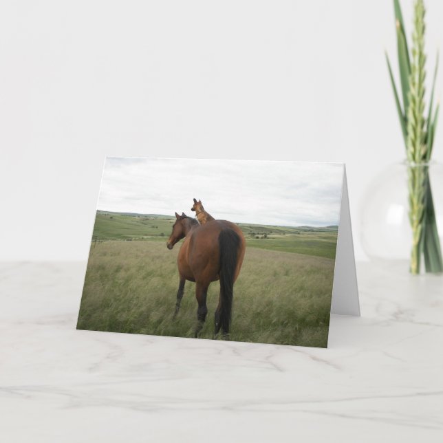 Beste Freunde für immer Karte (Vorderseite)