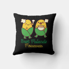 BESTE FREUNDE FÜR IMMER, LUSTIG, GESCHENKE, BESTER KISSEN