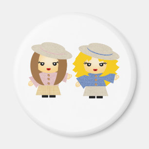 Beste Freunde für immer Magnet