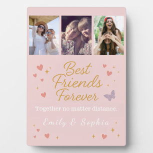 Beste Freunde für immer – Personalisierte Freundsc Fotoplatte