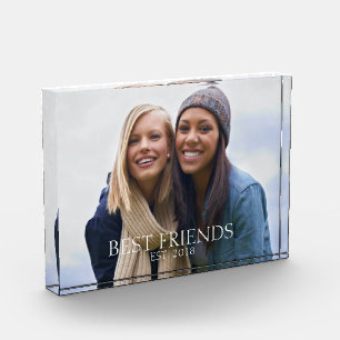 Beste Freunde gegründet Fotoblock
