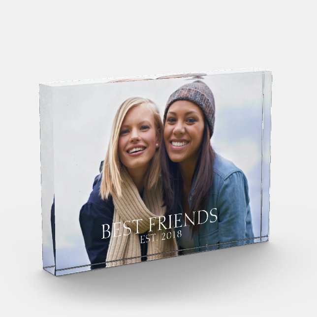 Beste Freunde gegründet Fotoblock (Links)