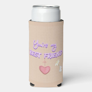Beste Freunde - Herz Selters Dosenkühler