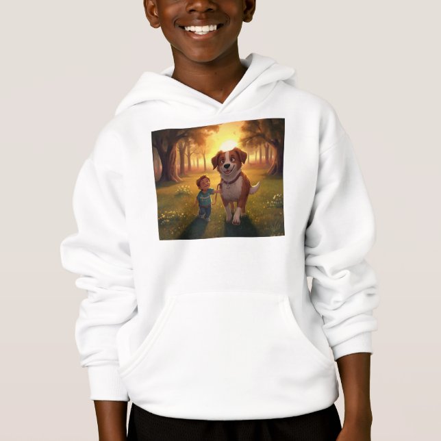 Beste Freunde Hoodie (Vorderseite)