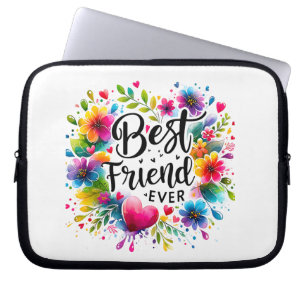 Beste Freunde je - Niedliche Geschenke und Spaß zu Laptopschutzhülle