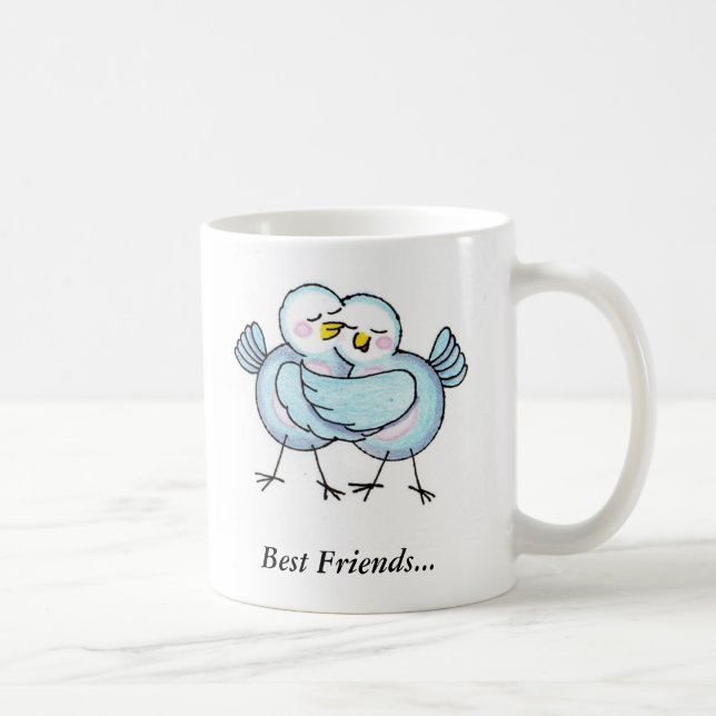 Beste Freunde…. Kaffeetasse (Rechts)