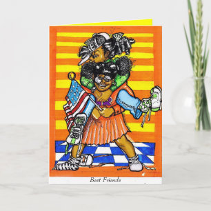 Beste Freunde Karte