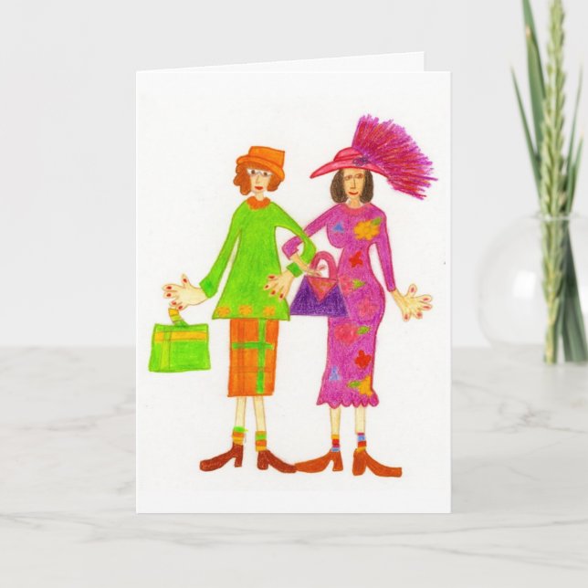 Beste Freunde Karte (Vorderseite)