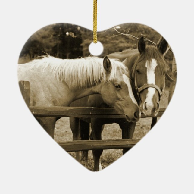 Beste Freunde Keramikornament (Hinten)