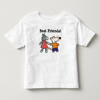 Beste Freunde Maisy und Dotty Griff-Hände Kleinkind T-shirt