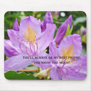 Beste Freunde! Mauspad-Geschenke Wir werden immer Mousepad