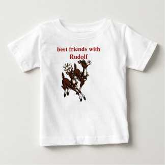 Beste Freunde mit Rudolf Baby T-shirt