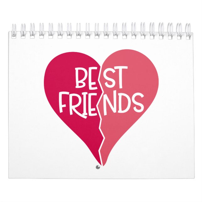 Beste Freunde Niedlich Bester Freund Kalender (Titelbild)