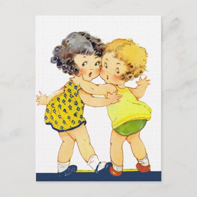 Beste Freunde Postkarte (Vorderseite)
