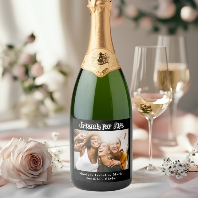 Beste Freunde Schwarz-weiße Foto-Namen Partys (Von Creator hochgeladen)