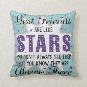 Beste Freunde sind wie STERN-Kissen Kissen