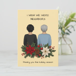Beste Freunde Weihnachtskarte Personalisiert Wünsc Feiertagskarte