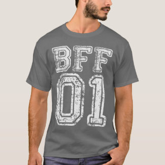 BESTE FREUNDIN 01 Beste Matching Outfits Vintag T-Shirt
