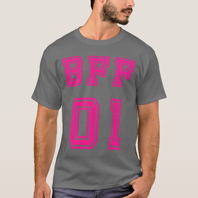 BESTE FREUNDIN 01 Die besten Freunde für immer BES T-Shirt (Vorderseite)