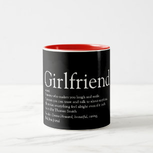 Beste Freundin Aller Zeiten Definition Modern Chic Zweifarbige Tasse